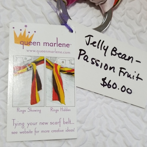 Queen Marlene Scarf Belt Jelly Bean main image 4